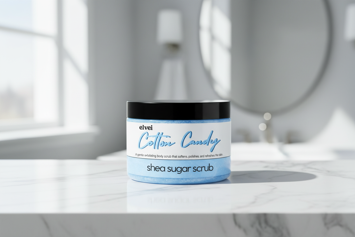 Cotton Candy Shea Sugar Scrub
