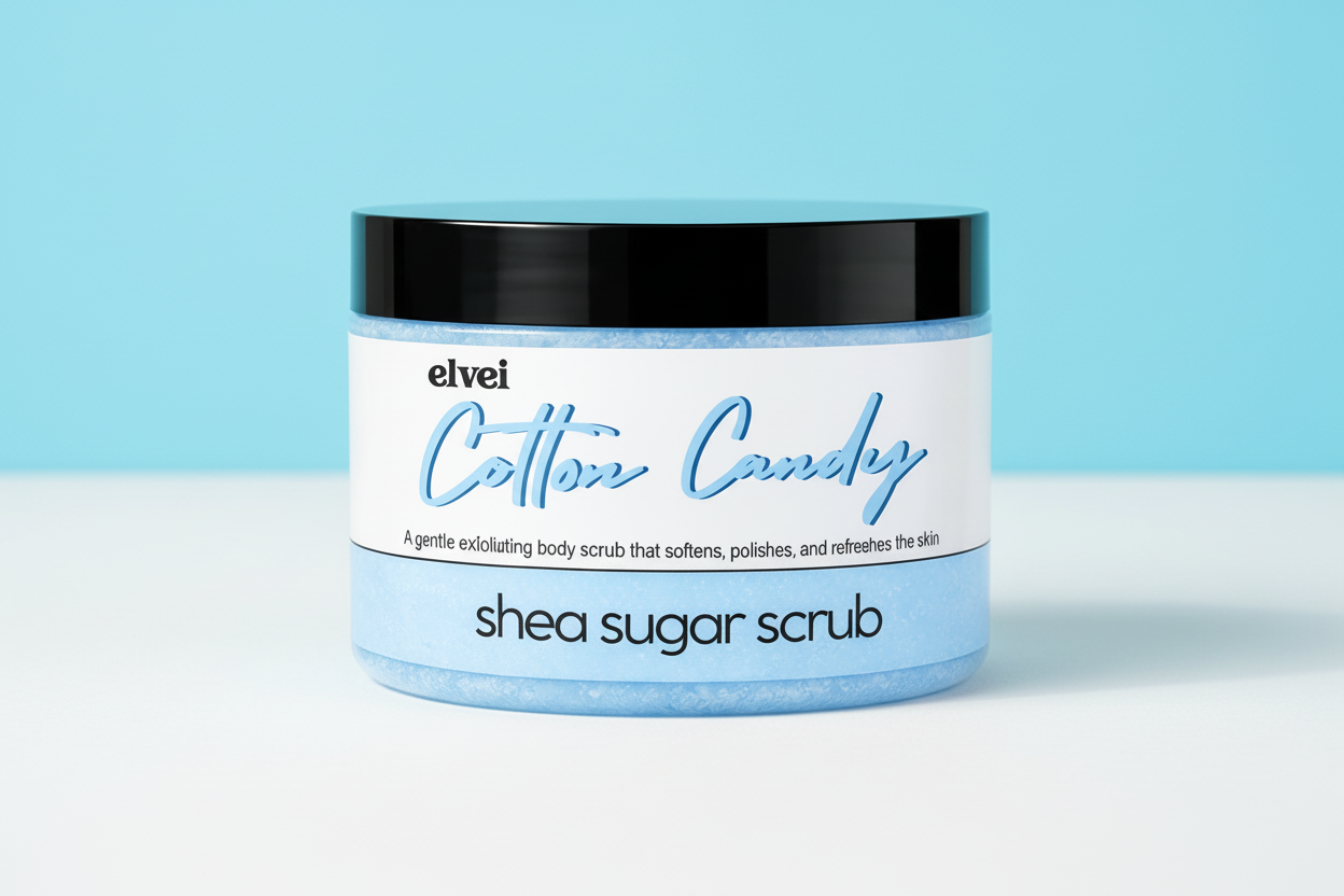 Cotton Candy Shea Sugar Scrub