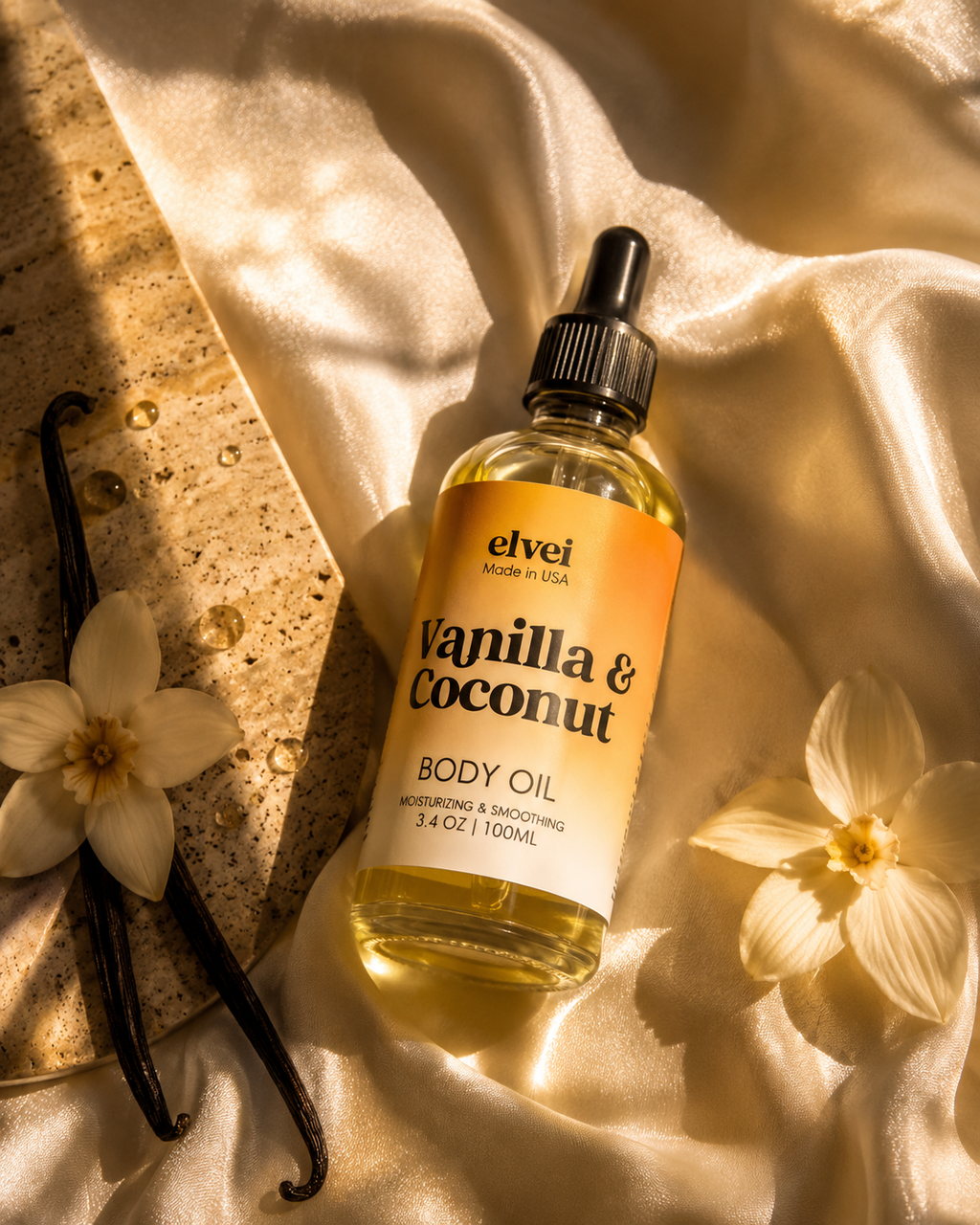 Vanilla & Coconut Body Oil