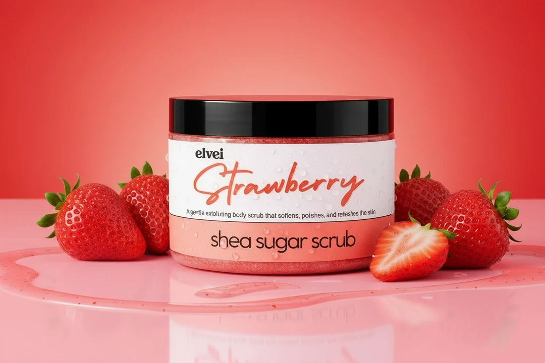 Strawberry Shea Sugar Scrub