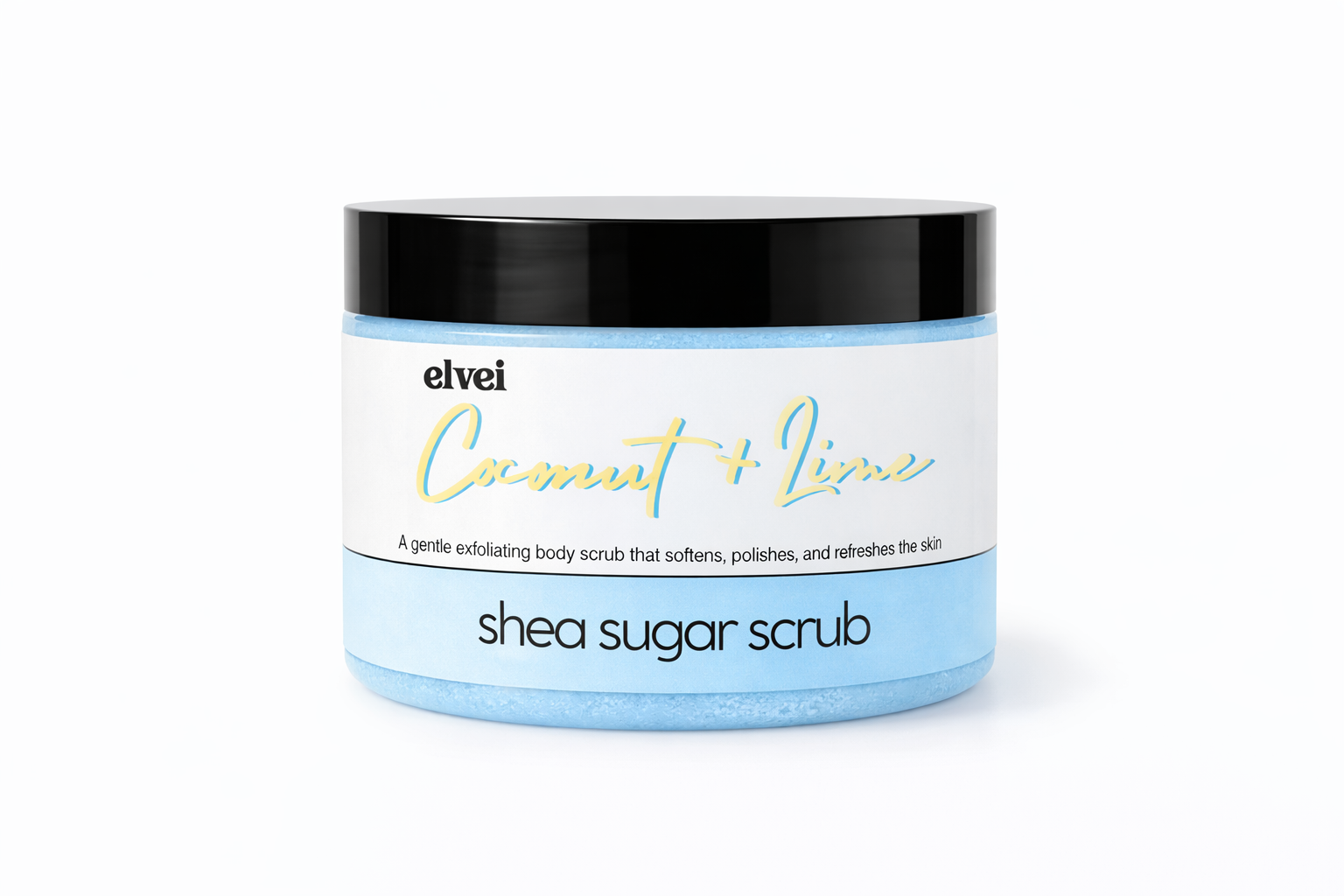 Coconut + Lime Shea Sugar Scrub