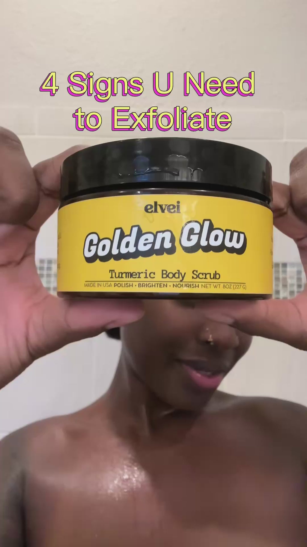 Golden Glow Turmeric Body Scrub