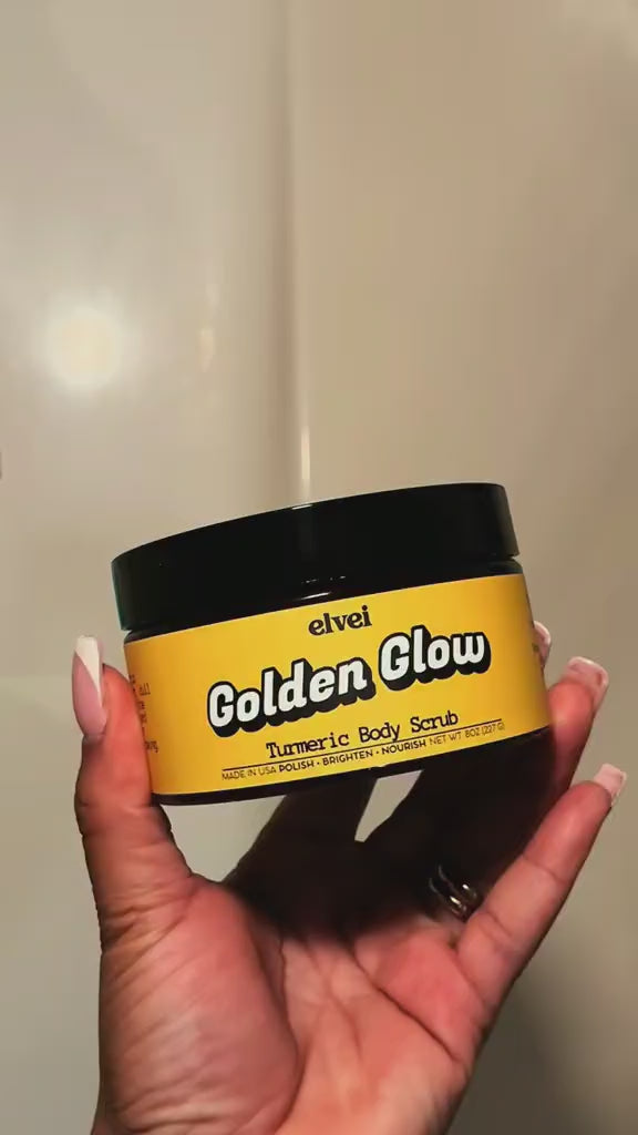Golden Glow Turmeric Body Scrub